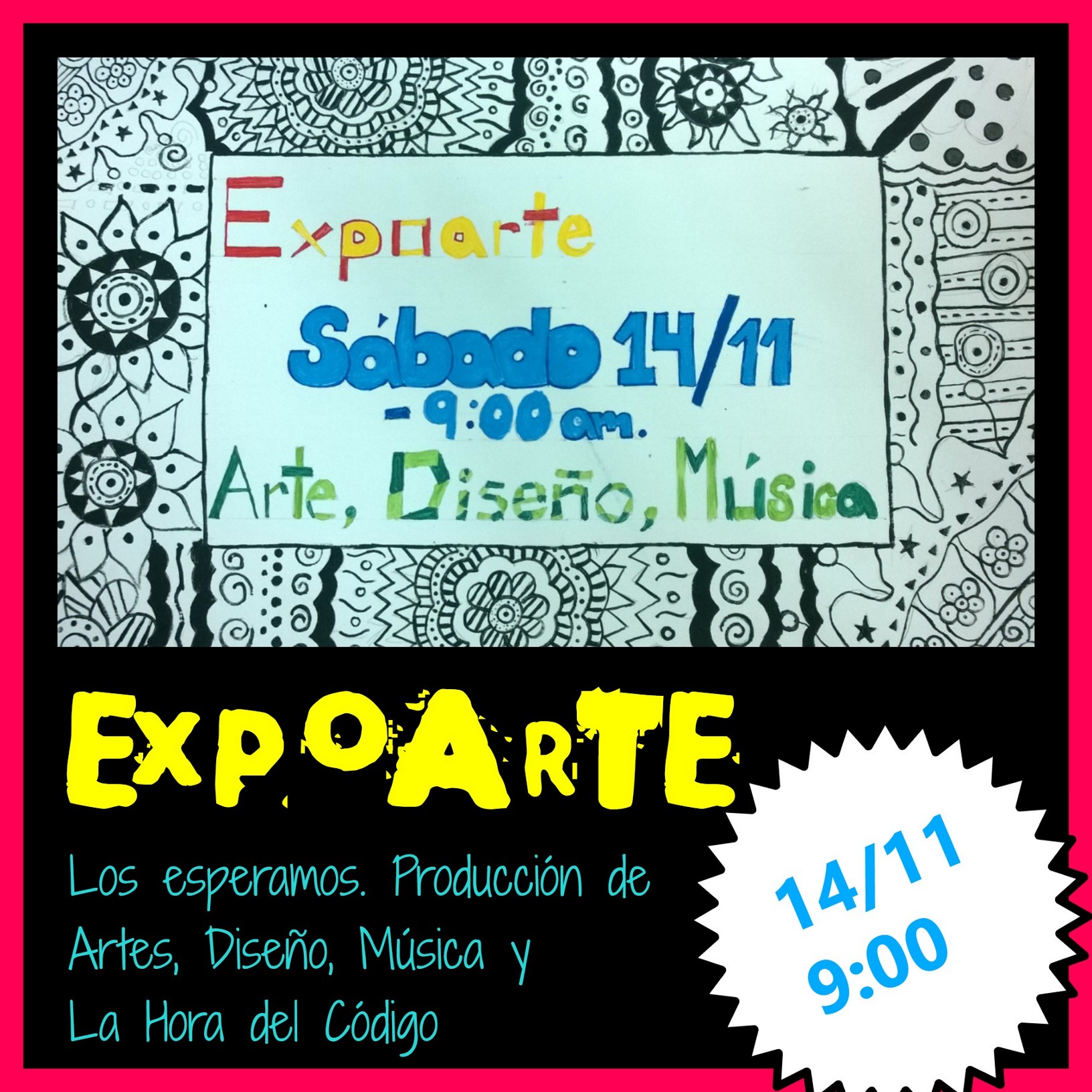 feria de arte musica y hdc