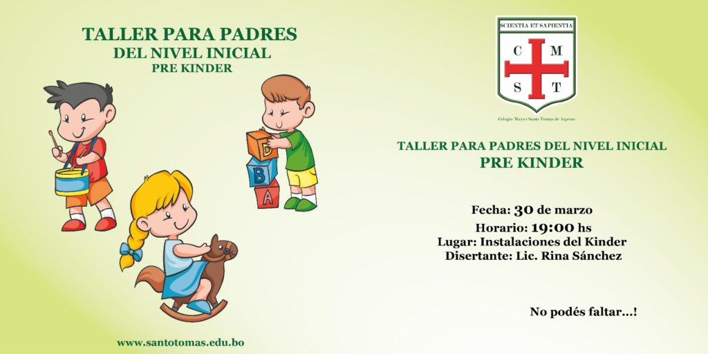 taller pre kinder ju 30